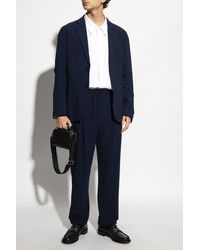 Giorgio Armani - Blazer With Open Lapels - Lyst