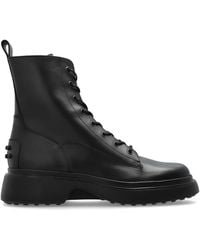 Tod's - Leather Ankle Boots - Lyst