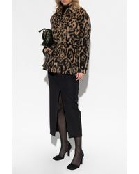Fendi - Animal Print Jacket - Lyst