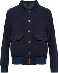 Eleventy - Wool Jacket - Lyst