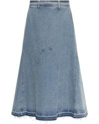 Munthe - 'Braylin' Denim Skirt - Lyst
