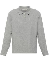 Rethinkit Studios - Polo Shirt With Sewn-In Shoulder Pads - Lyst