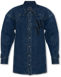 Vivienne Westwood - Denim Shirt With Logo, ' - Lyst