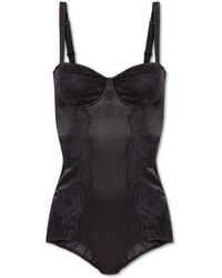 Dolce & Gabbana - Silk Bodysuit - Lyst