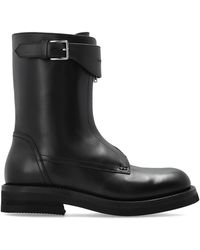 McQueen - "Biker" Ankle Boots - Lyst