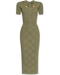 Balmain - Dress With Short Sleeves - Lyst