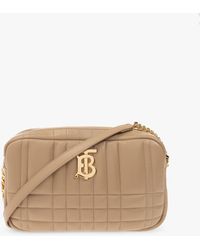 Burberry - ‘Lola Small’ Quilted Shoulder Bag - Lyst