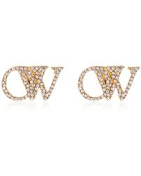 Off-White c/o Virgil Abloh - Brass Earrings - Lyst