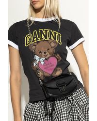 Ganni - Shoulder Bag "Apo-G Mini" - Lyst