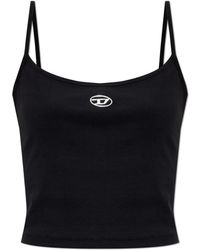 DIESEL - Top With Straps 'T-Hupy-Od' - Lyst