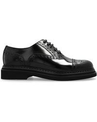 Dolce & Gabbana - Lace-Up Platform Shoes - Lyst