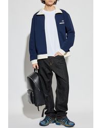 Lacoste - Sweatshirt With Logo Patch, - Lyst