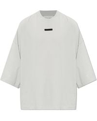 Fear Of God - Cotton T-Shirt With Sewn-In Logo - Lyst
