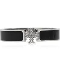 Tory Burch - Brass Bracelet With Logo - Lyst