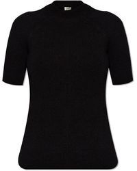 Totême - Top With Short Sleeves, - Lyst