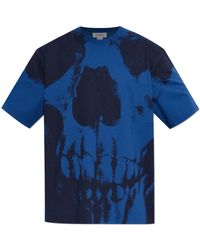 McQueen - T-Shirt With Print - Lyst