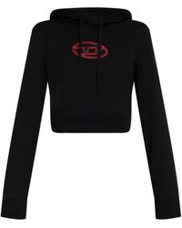 DIESEL - Sweatshirt 'F-Slimmy-Hood-Od' - Lyst