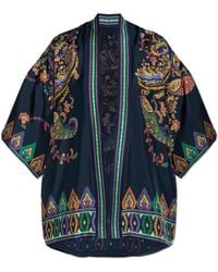 Etro - Silk Kimono - Lyst