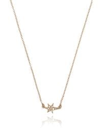 AllSaints - Brass Necklace - Lyst