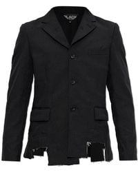 Comme des Garçons - Blazer With A Vintage Effect - Lyst