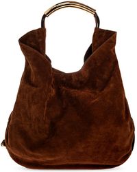 Moschino - Suede Bag 'Handle Me' - Lyst