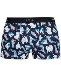 Paul Smith - Cotton Boxers With A Striped Pattern - Lyst
