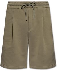 Emporio Armani - Cotton Shorts - Lyst