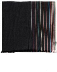 Paul Smith - Scarf With Stripe Pattern - Lyst