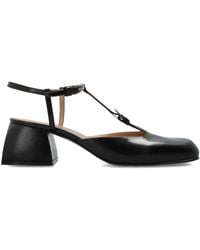 NODALETO - Leather Heeled Shoes - Lyst
