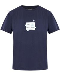 Emporio Armani - T-Shirt With Print - Lyst