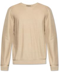 Theory - Sweater With A Crew Neck - Lyst