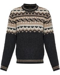 Woolrich - Wool Sweater With A Crew Neck - Lyst