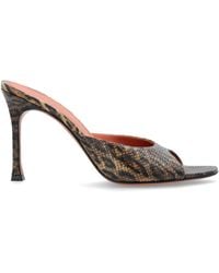 AMINA MUADDI - Heeled Mules "Alexa" - Lyst