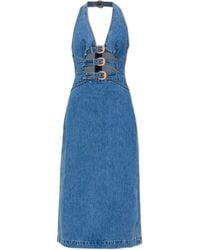 Cult Gaia - "Estelle" Denim Dress - Lyst