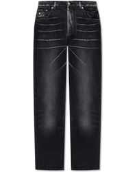 Moschino - Straight-Leg Jeans - Lyst