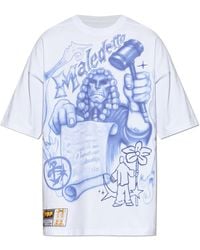 PDF - T-Shirt With Print - Lyst