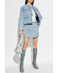 DIESEL - 'De-Grafy- Denim Jacket - Lyst