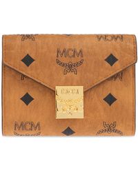 MCM - Wallet With Logo - Lyst
