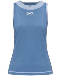 EA7 - Sleeveless Top - Lyst