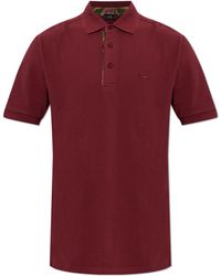 Etro - Polo Shirt With Embroidered Logo - Lyst