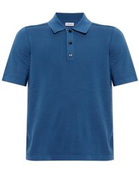 Burberry - Wool Polo 'Marcus' - Lyst