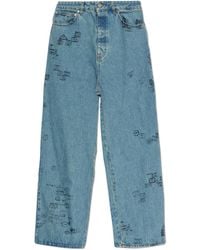 Vetements - Wide-Leg Jeans - Lyst