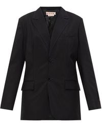 Marni - Wool Blazer - Lyst