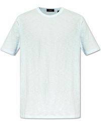 Theory - Cotton T-shirt, - Lyst