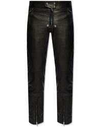 Rick Owens - 'luxor' Leather Trousers, - Lyst