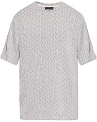 Giorgio Armani - Patterned T-Shirt - Lyst