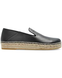 Balmain - Leather Espadrilles - Lyst