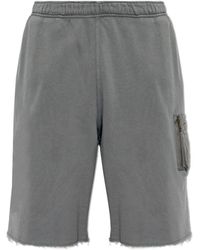 MM6 by Maison Margiela - Cotton Shorts - Lyst