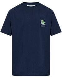 Iceberg - T-Shirt With A Patch - Lyst