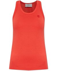 Coperni - Top With Embroidered Logo - Lyst